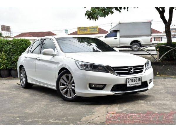 *จัดไฟแนนซ์ได้เต็ม *ฟรีดาวน์ *แถมประกันภัย 2013 HONDA ACCORD 2.0 EL